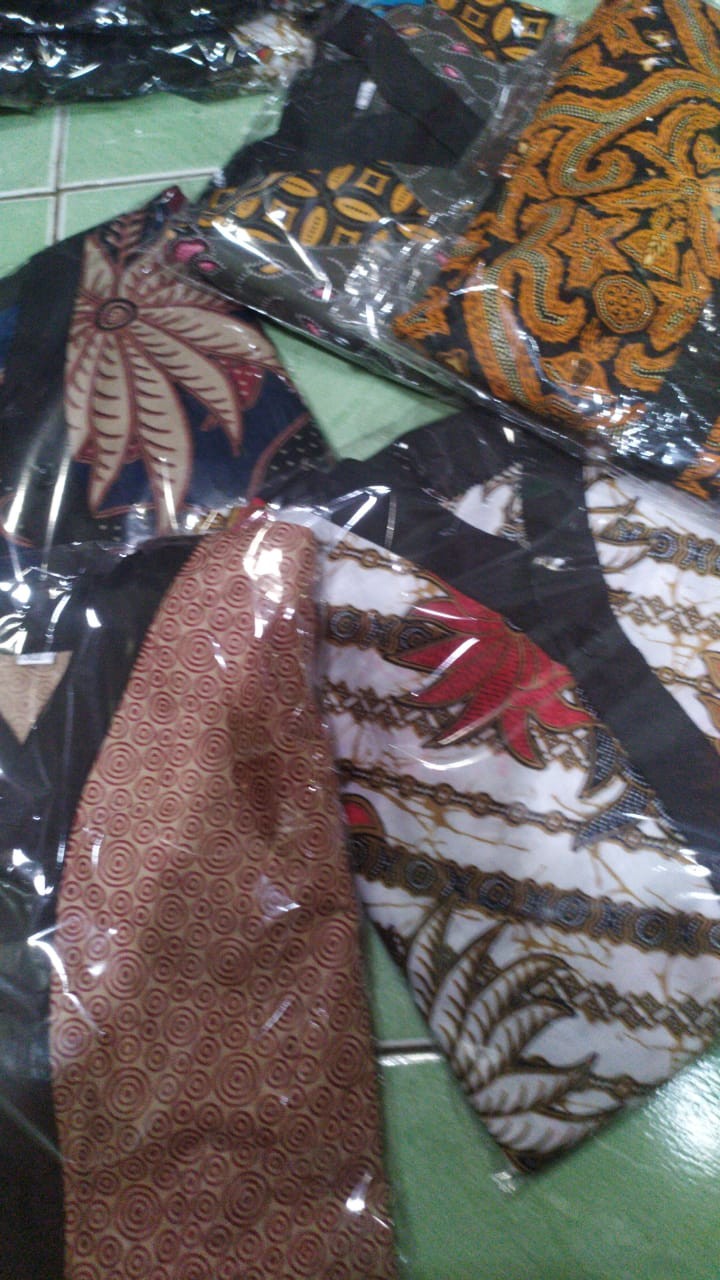 Setelan Batik Piyama Anak Bayi Balita Cewek Cowok Adem Banget Dan Kekinian Produksi Sendiri