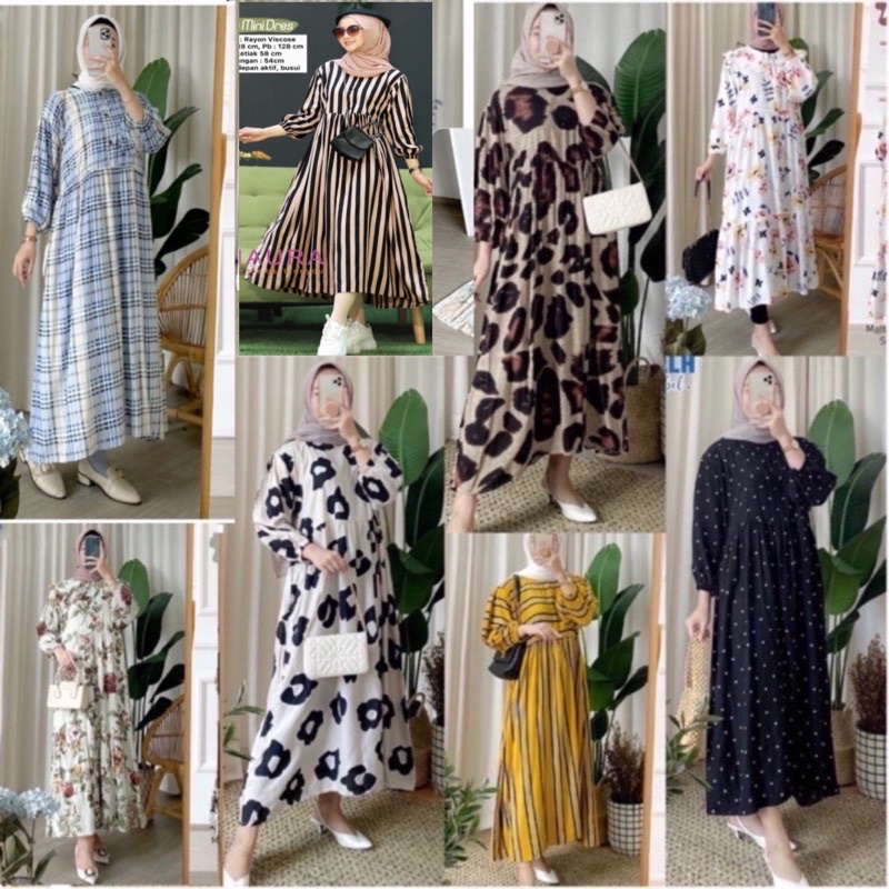 SANSO - ESTIA - PEPI- ZEBI -MOA - ROSIE - BINE - SINMI - GARIN - ISABEL - TIVA MIDI DRESS - DRESS RA