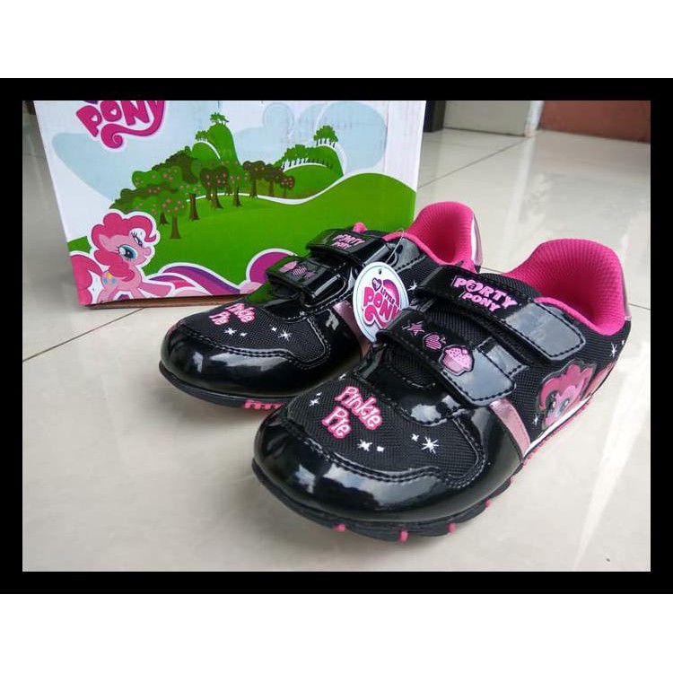 SEPATU SEKOLAH LITTLE PONY / KUDA PONY, SEPATU SEKOLAH PEREMPUAN TK SD
