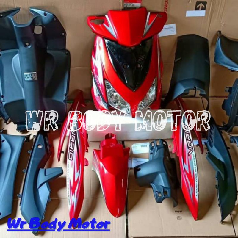 Full Body Kasar Halus Vario 110 Karbu Lama Warna Merah Putih Pink Biru Hitam Plus Striker