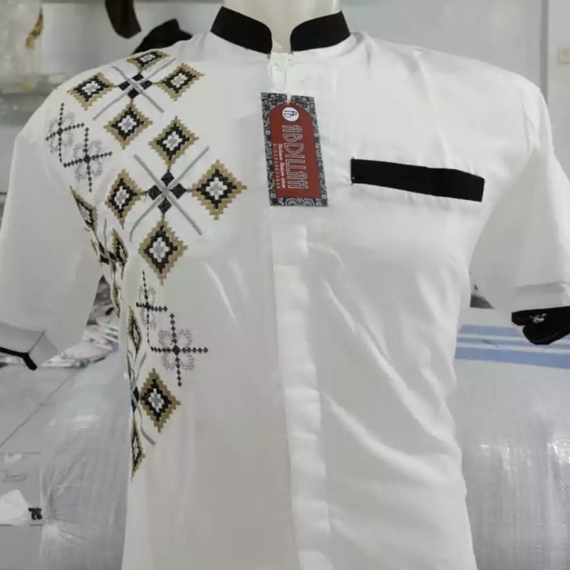 Baju Koko Bahan Katun / Baju Muslim / Koko Murah