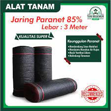 Paranet Import 85-90% Shading Net/Jaring Tanaman/Jaring Peneduh Tanaman/Jaring Anti Sinar Matahari