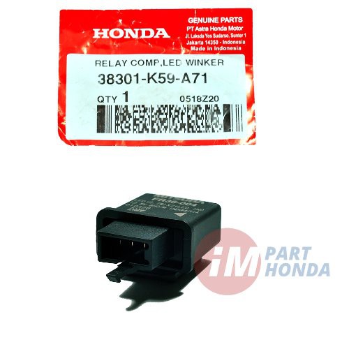ORI AHM Flasher - Relay Comp Led Winker VARIO 125 150 2018 terbaru 38301-K59-A71