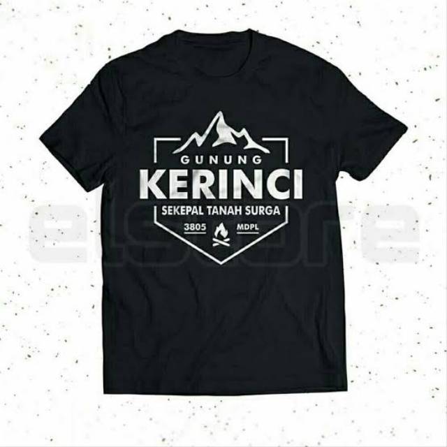 KAOS KERINCI BUAT PARA PECINTA DAN PENDAKI GUNUNG KERINCI