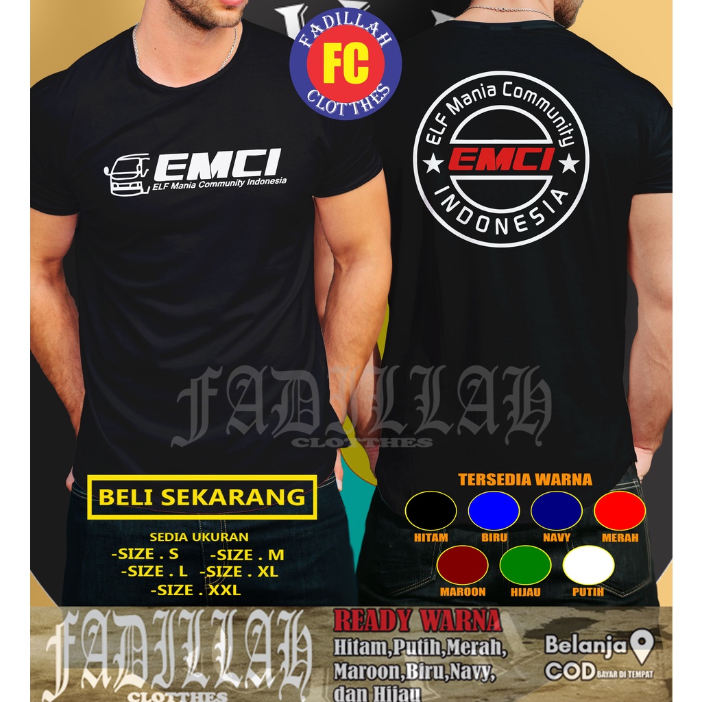 KAOS ELF MANIA COMUNITY DB BAJU KOMUNITAS