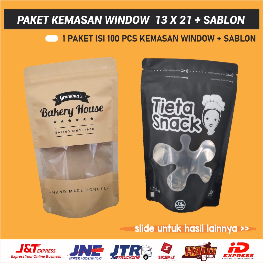 Harga Standing Pouch Window Custom Terbaru Jun 2025 | BigGo Indonesia