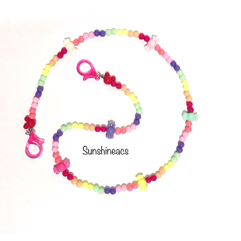 Candy Strap Masker | Strap Masker Anak | Tali Masker Anak Perempuan | Kalung Masker Anak Korea