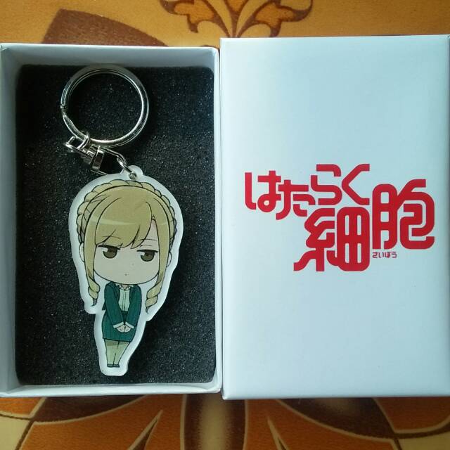 Gantungan Kunci Anime Hataraku Saibou Karakter Sel T Regulator