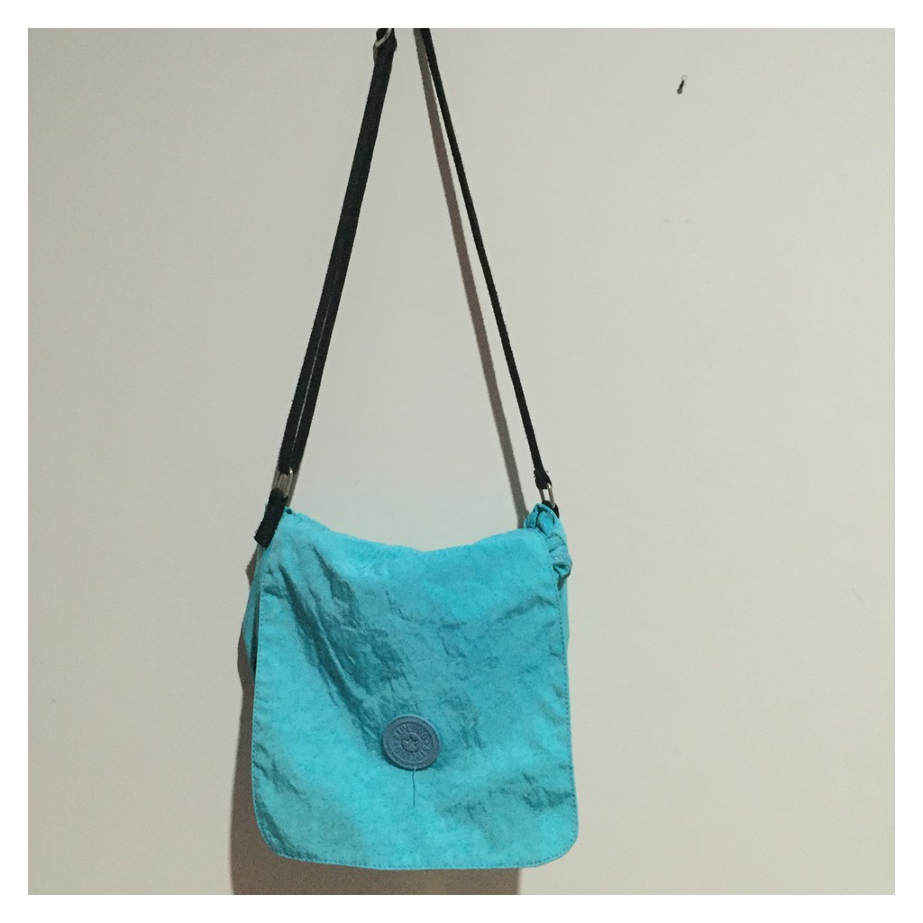 Tas selempang kipling biru - tas wanita - tas pergi - tas santai