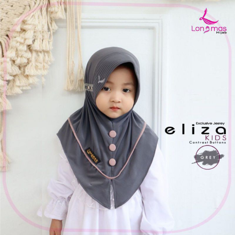 Jilbab Anak Eliza Longmas