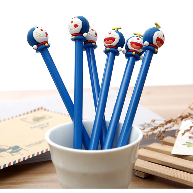 

TERBARU Pulpen Gel Kepala Karet Doraemon 0,5mm