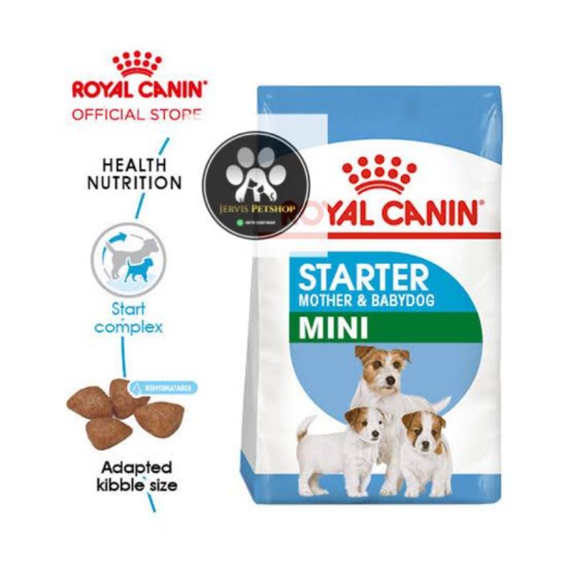 Makanan Anjing Royal Canin Mini starter 500gr dan 1kg repack