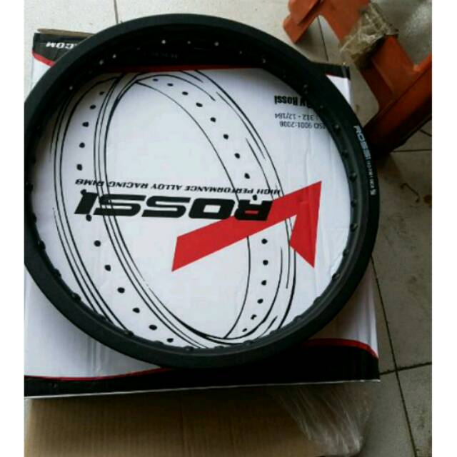 Velg Rossi 215 Ring 18 - Pelek Velk Velg Rossi Ukuran 215 Ring 18 1 Pcs