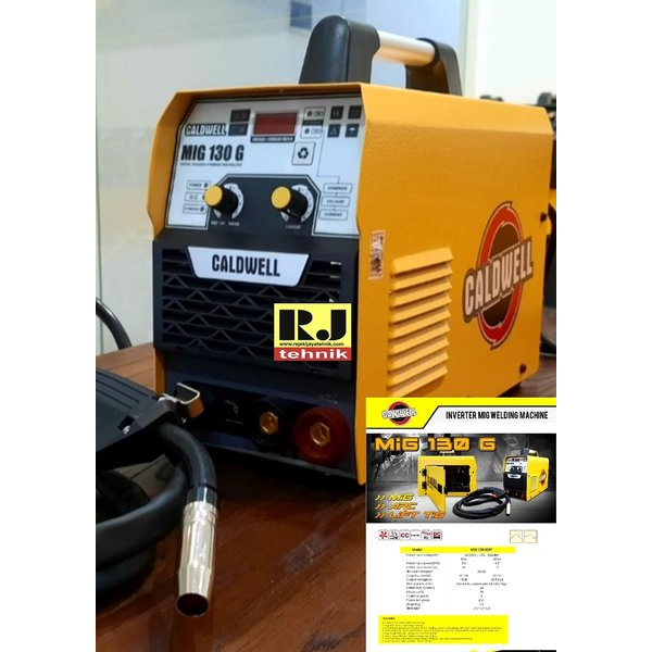 Caldwell MIG130G Mesin Travo Las Inverter Mig Welding Machine