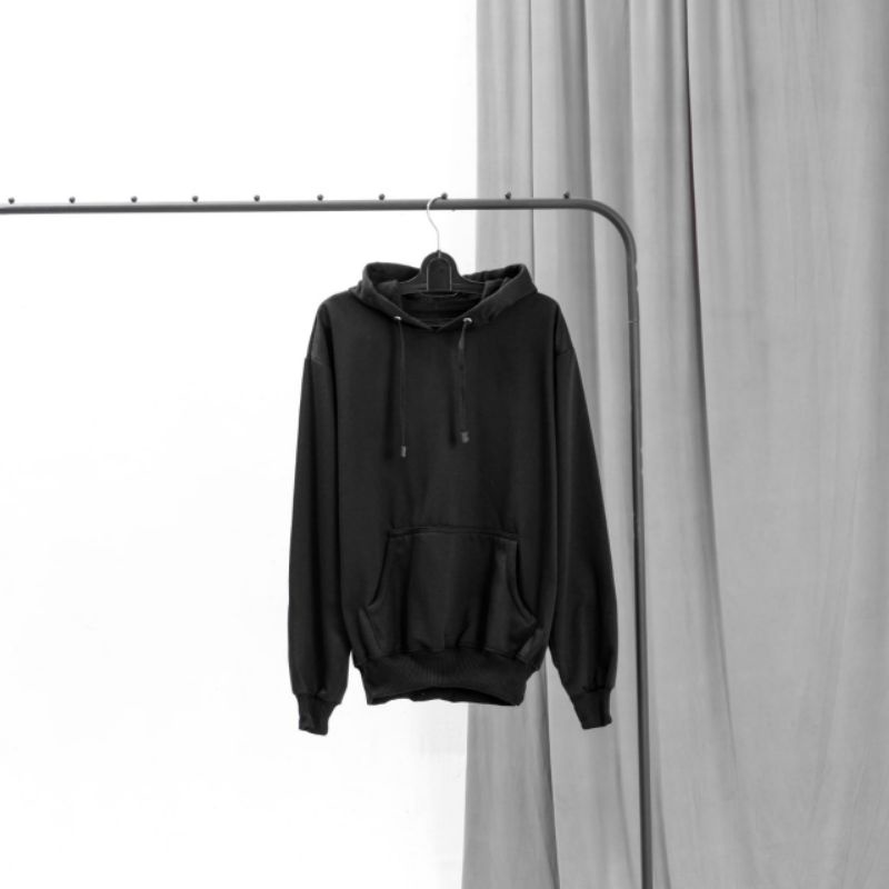 hoodie polos cotton fleece premium bahan