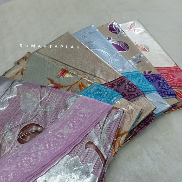 Taplak Meja Makan - Taplak Meja Makan Anti Air Bulat
