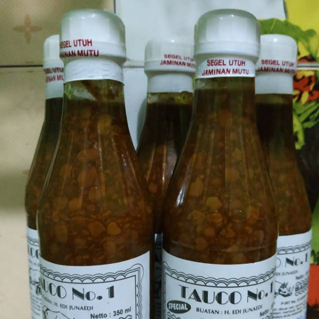 

Sambal Tauco botol cap badak Asli cianjur