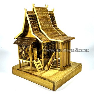470+ Gambar Miniatur Rumah Betang Terbaik