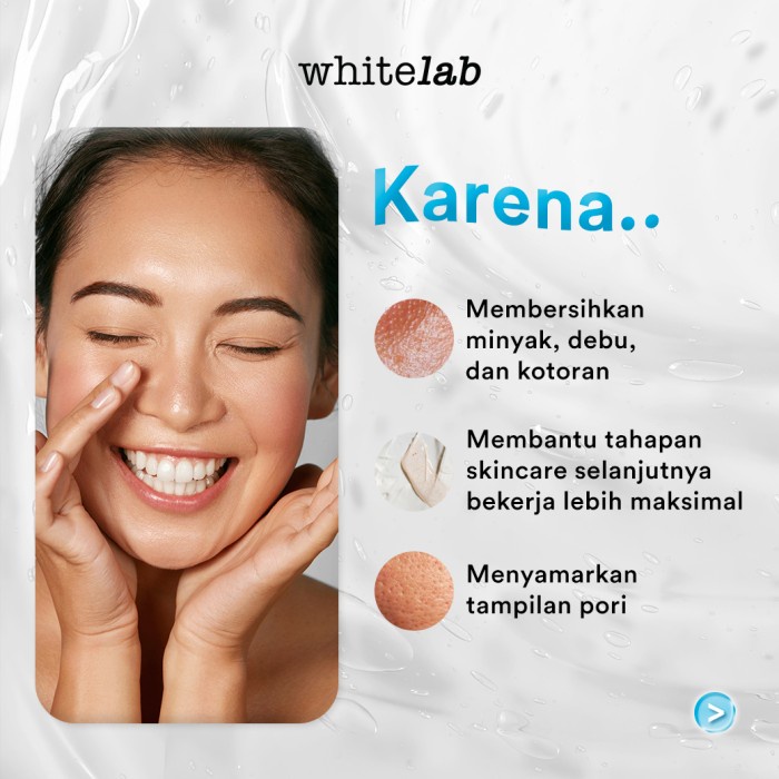 Whitelab Ph-Balanced Facial Cleanser - Sabun Cuci Muka Kulit Sensitif BPOM Original