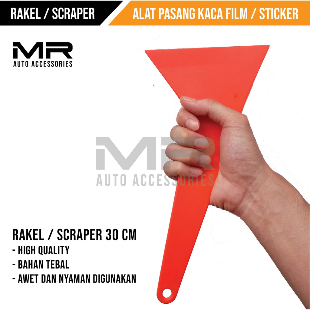 Rakel / Kape / Scraper Panjang 30 CM Alat Pasang Stiker dan Kaca Film High Quality