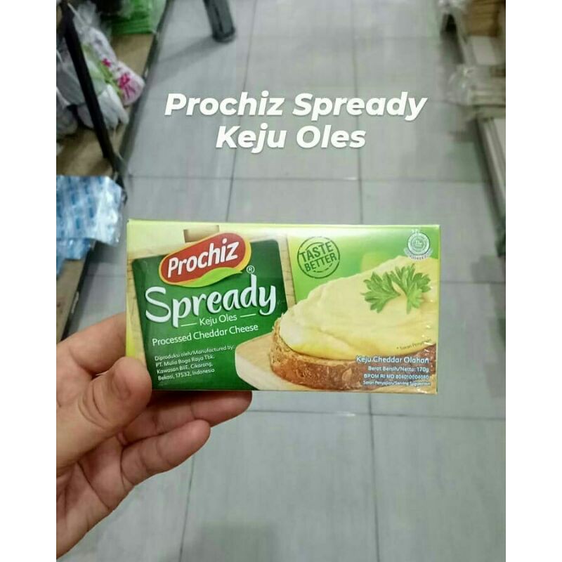 

Prochiz Spready / Keju Oles 170gr