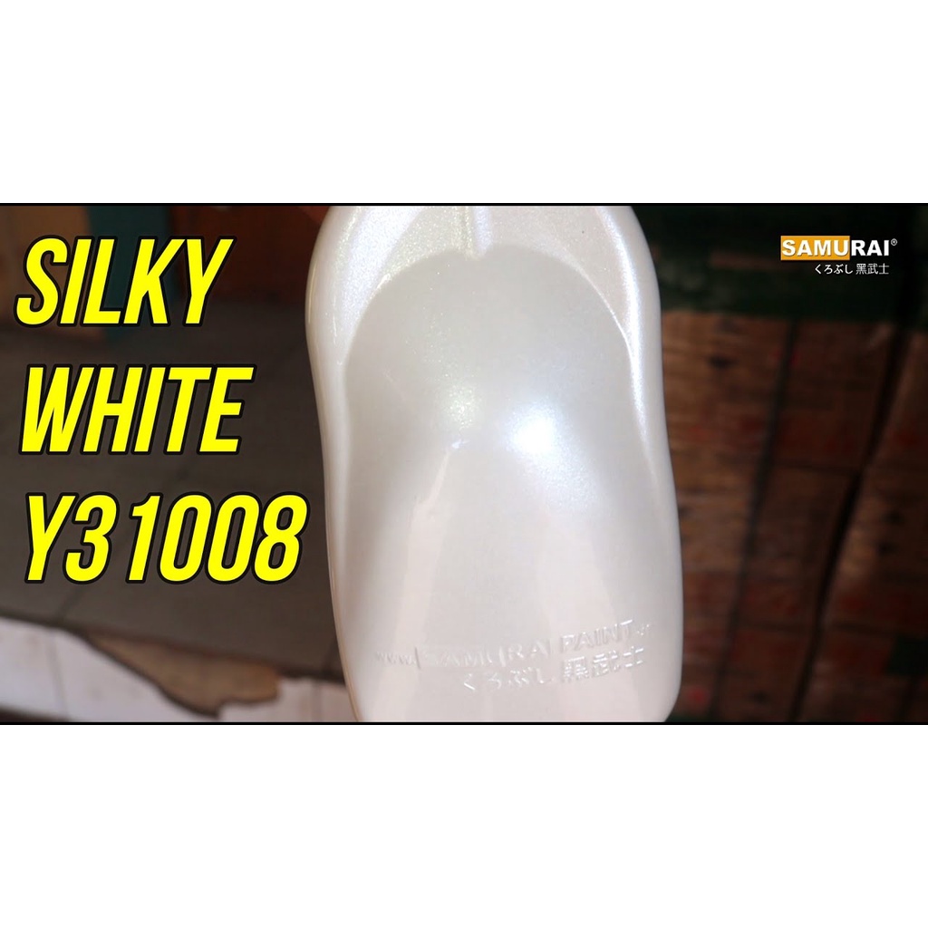 Samurai Paint Kurobushi Cat Semprot Pilox Pilok Warna Putih Mutiara / Silky White (Y31008**) 400ml