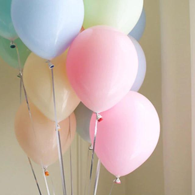 [Paket Latex] Balon Latex Pastel Mix Warna / Biru Ungu Pink / Pink Ungu Kuning isi 30pcs