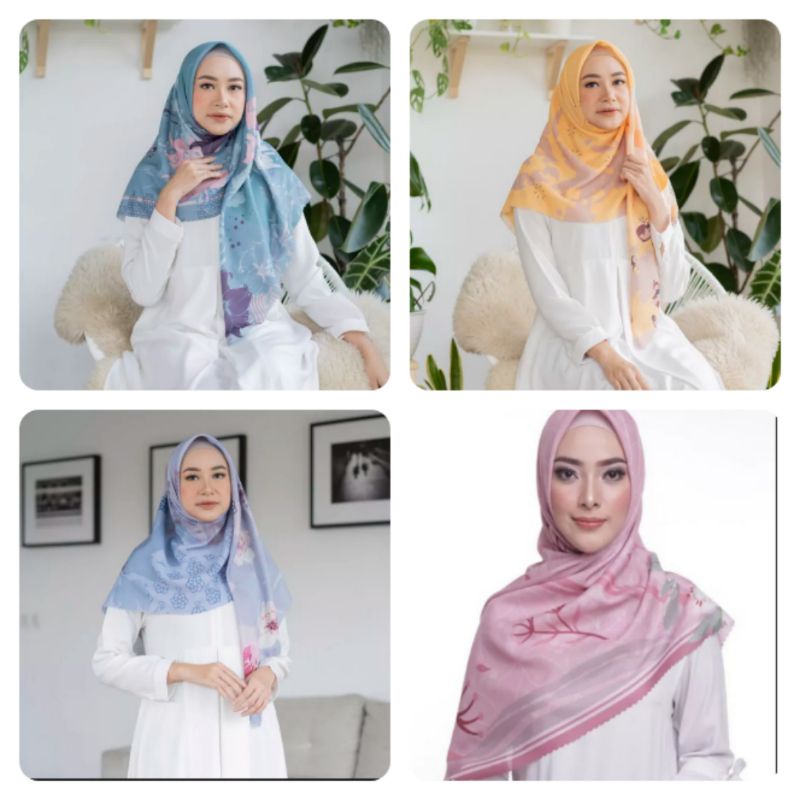 The Novella scarf (watersplash voal hijab premium) Original