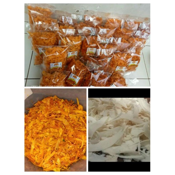 

Rasa Balado Keripik singkong serut khas daun jeruk/1kg