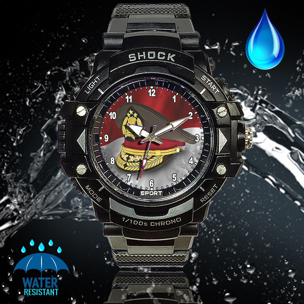 (JOS GANDOS BOS) Jam Tangan CUSTOM POLRI (Exclusive)