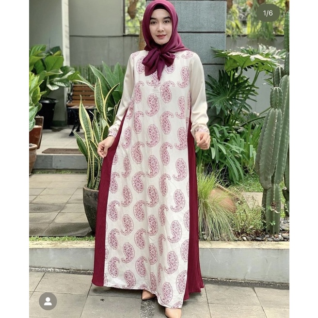 READY STOCK ZEVANA ABAYA by@dfr.cloth // dress dfr