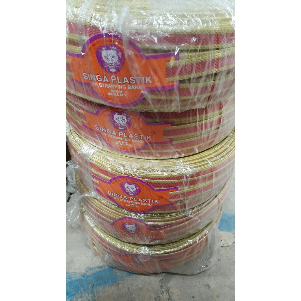 Strapping Band / Tali Packing Kardus SINGA PLASTIK isi 2 Kg