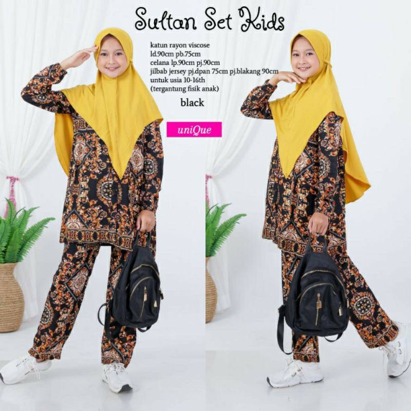 Sultan Set Kids by Unique
