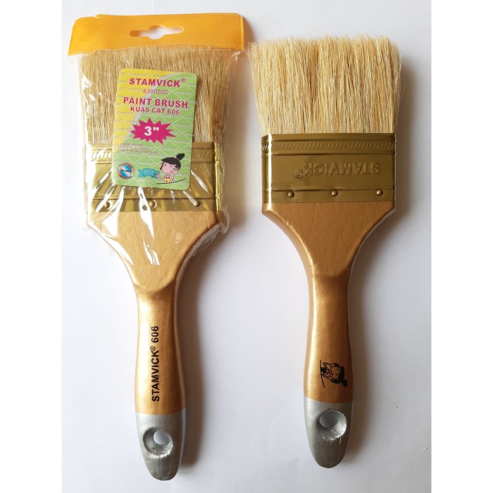 JKM KUAS CAT / KUAS TANGAN STAMVICK 3"