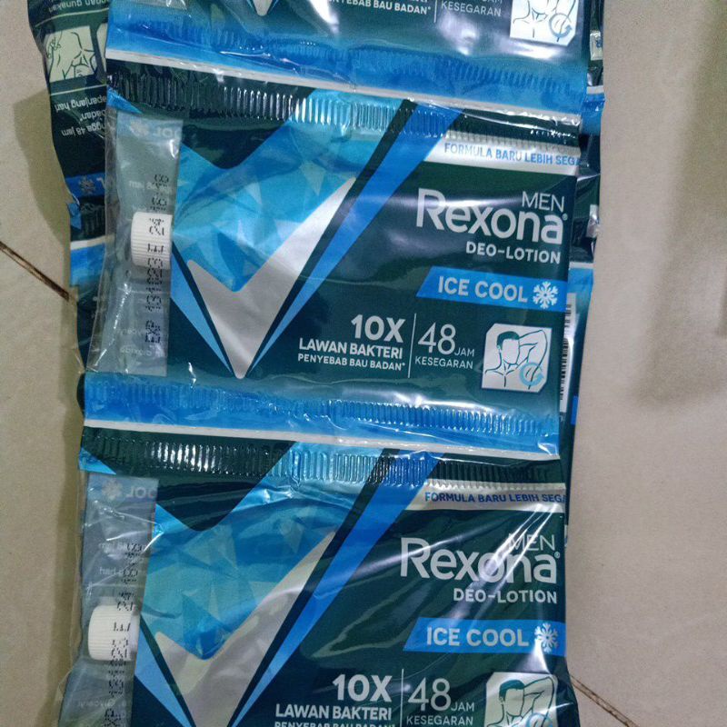 rexona rentengan isi 12pcs untuk pria dan wanita