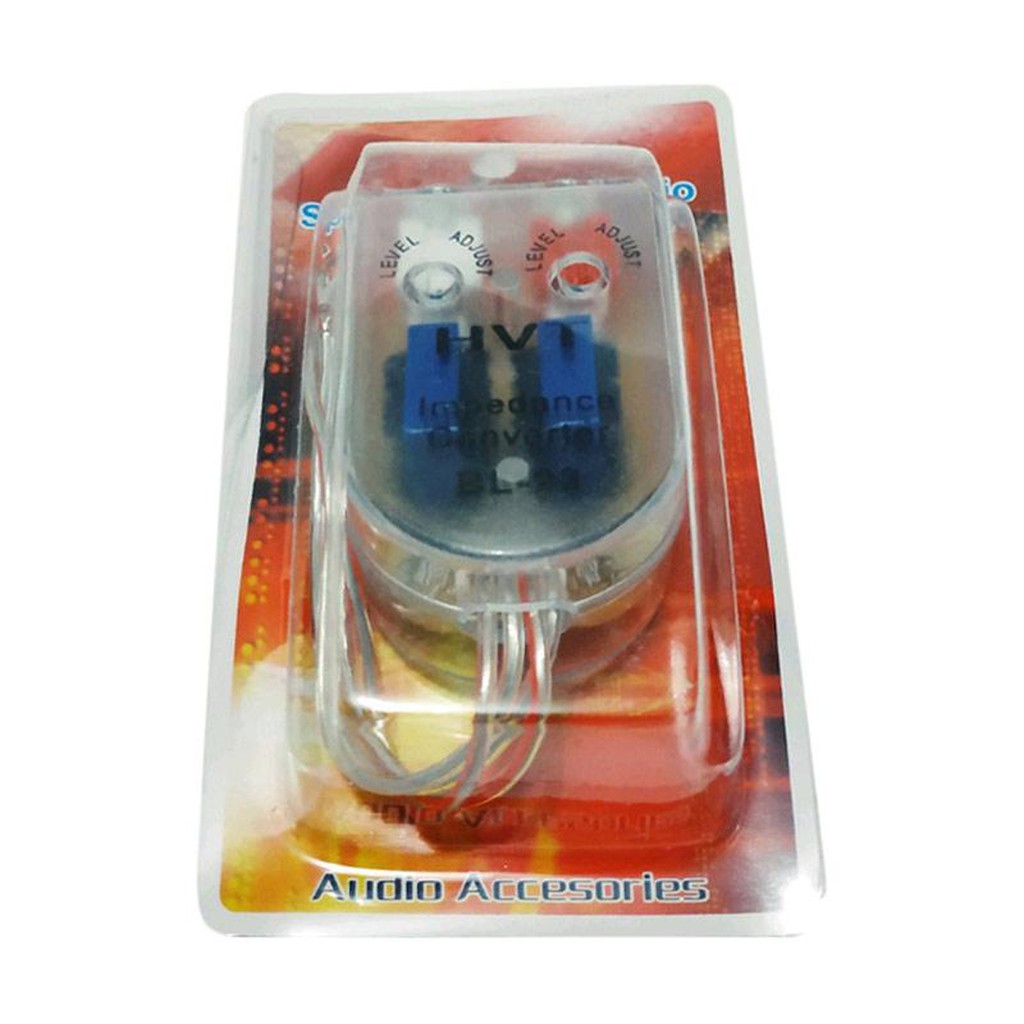 HI to LOW RCA Converter Audio Mobil