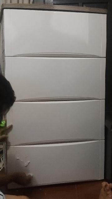 Laci / Lemari Plastik / Lemari Pakaian Olymplast Odc Susun 4