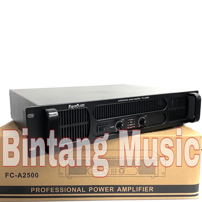 Power amplifier Fristclass FC A2500 ampli fc A 2500 fristclass fc a2500