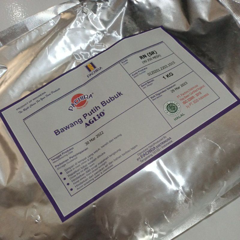 

bawang putih bubuk pachira aglio RN 1 kg