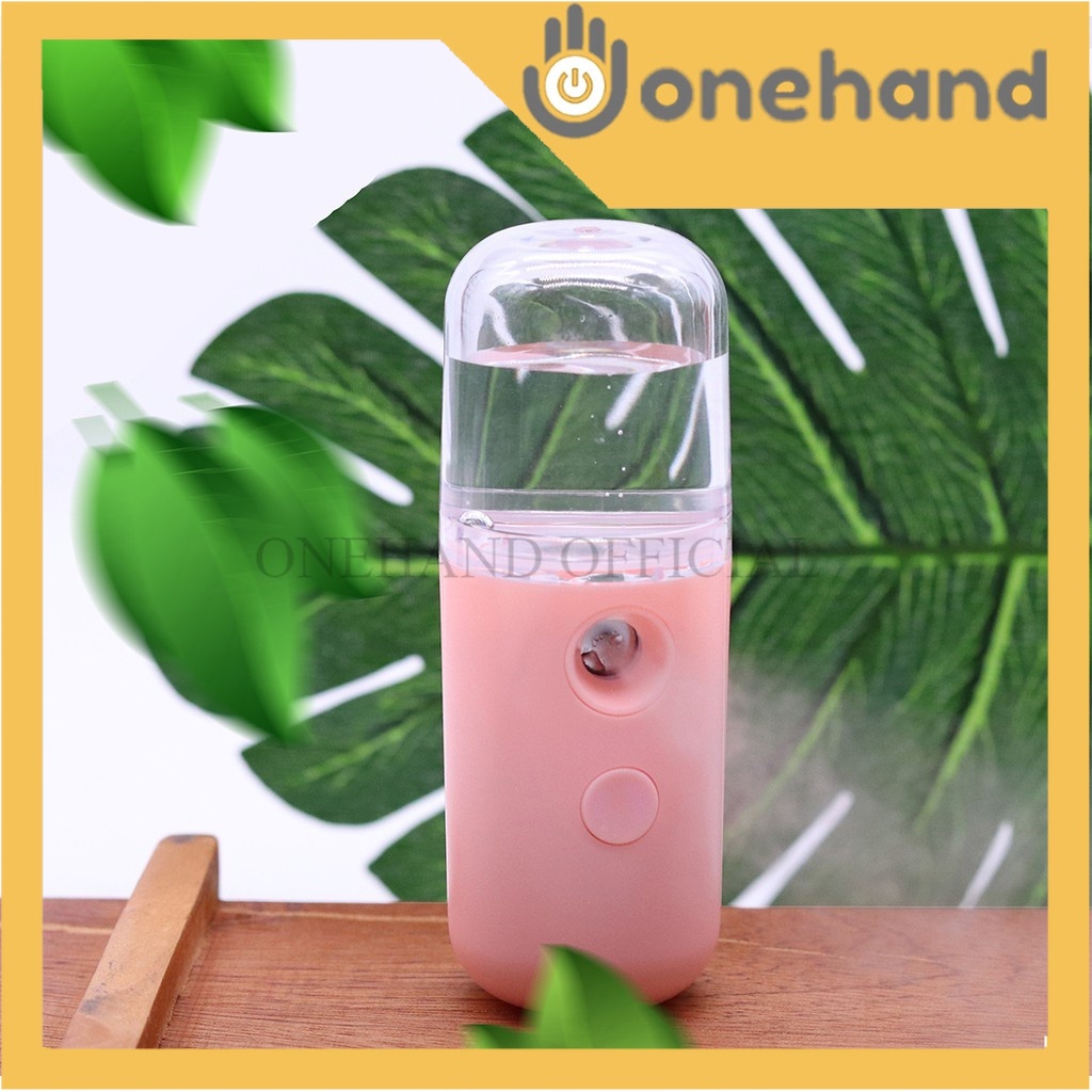 Nano Spray Face Mist Nanno Facial Wajah USB Botol Sprayer Disinfektan desinfectan BULET