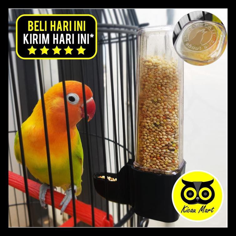 Cepuk Tabung Panjang Elite Song Wadah Pakan Minum Burung Lovebird Termurah