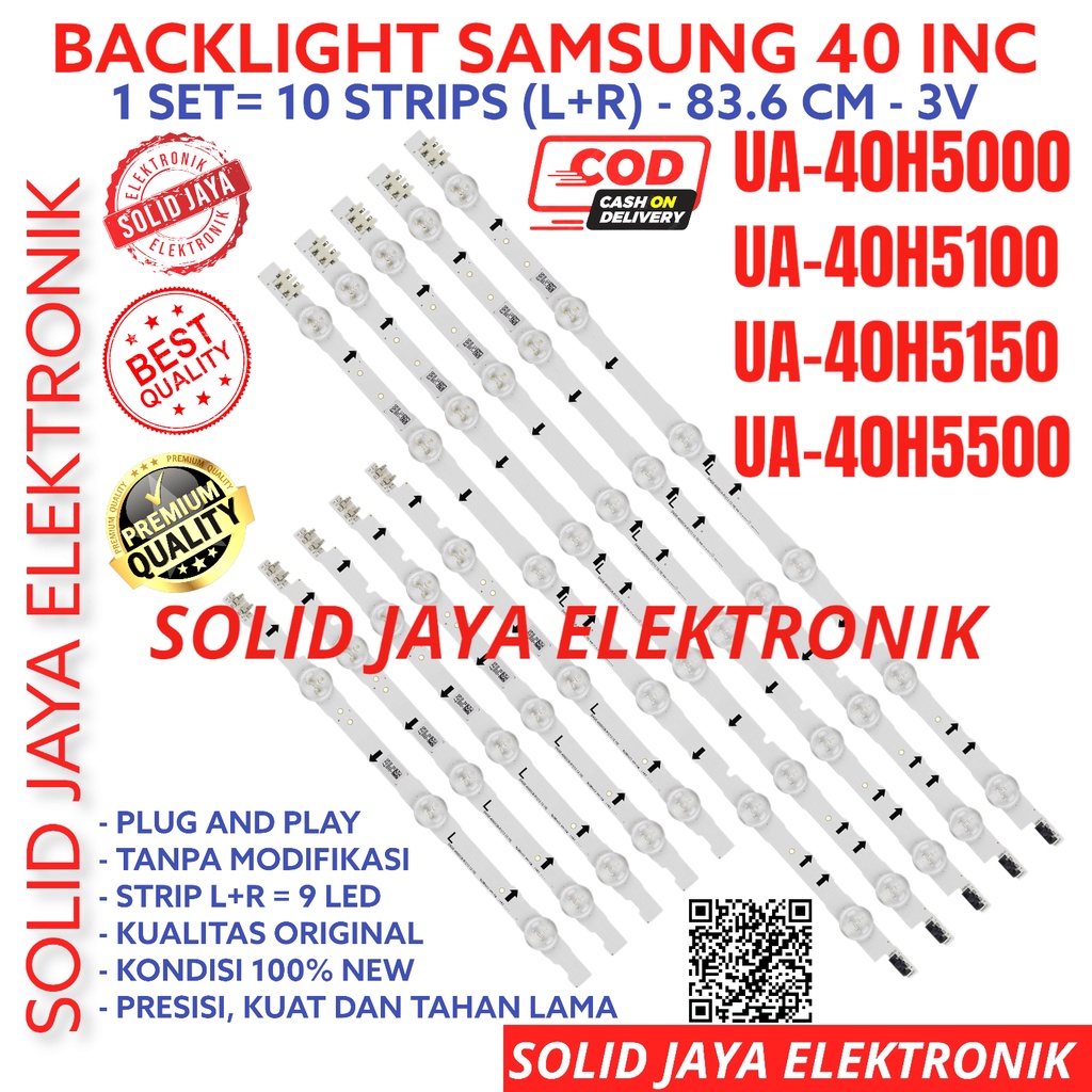 BACKLIGHT TV LED SAMSUNG 40 INC UA 40HU7000 40H5100 40H5150 40H5500 UA40HU7000 UA40H5100 UA40H5150 UA40H5500 AW W AR LAMPU BL 9K 3V 40H 40HU UA40HU7000W UA40H5100AW UA40H5150AR UA40H5500AW UA-40HU7000 UA-40H5100 UA-40H5150 UA-40H5500 UA-40H5150AR KANCING