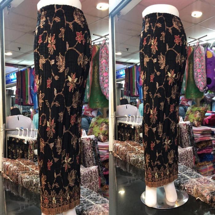 Rok Plisket Batik VOL.2 Bawahan Kebaya bisa Jumbo Kondangan Seragaman