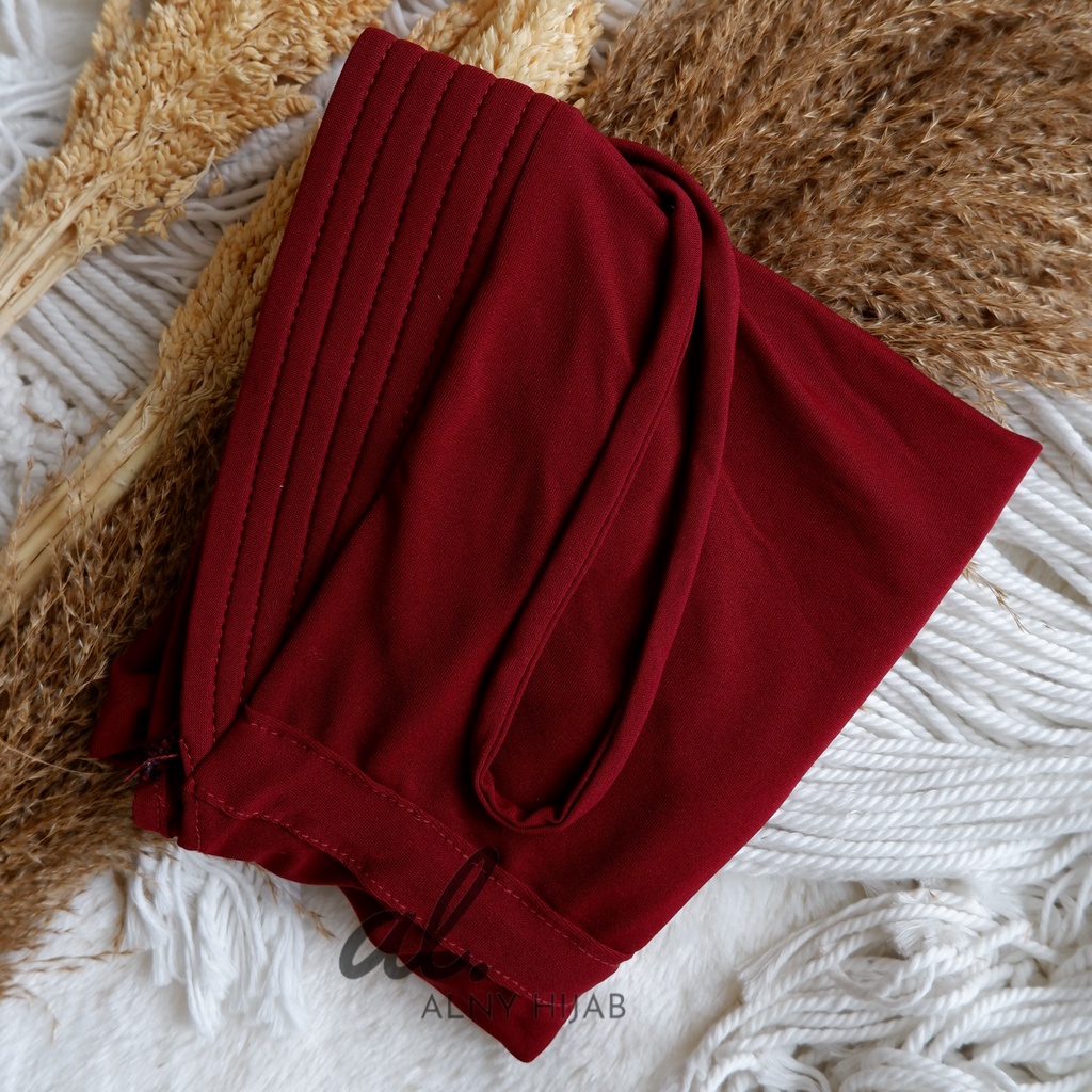 JILBAB SERUT JOKOWI ADIBA SERI WARNA 2 / HIJAB INSTAN SERUT JOKOWI-Jokowi Maroon