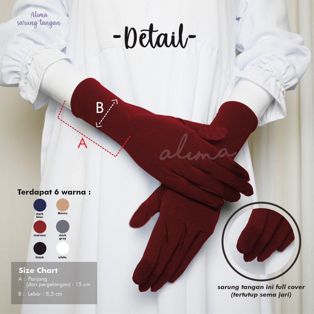Jual Sarung Tangan Muslimah Harga Terbaik Sarung Tangan Aksesoris Fashion November 2021 Shopee Indonesia
