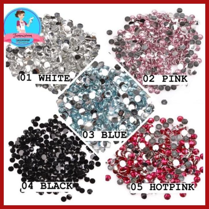 

CLEAR RHINESTONE 3MM FOR DECO CASE