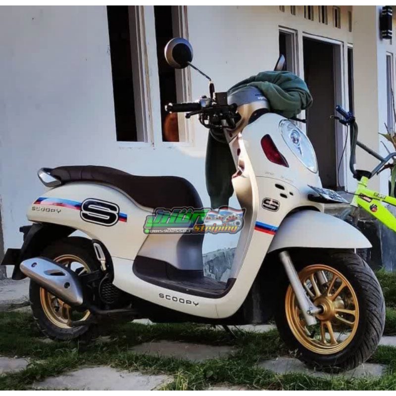 STRIPING STICKER ALL NEW SCOOPY PRESTIGE 2020-2021 BMW COLOR SERIES