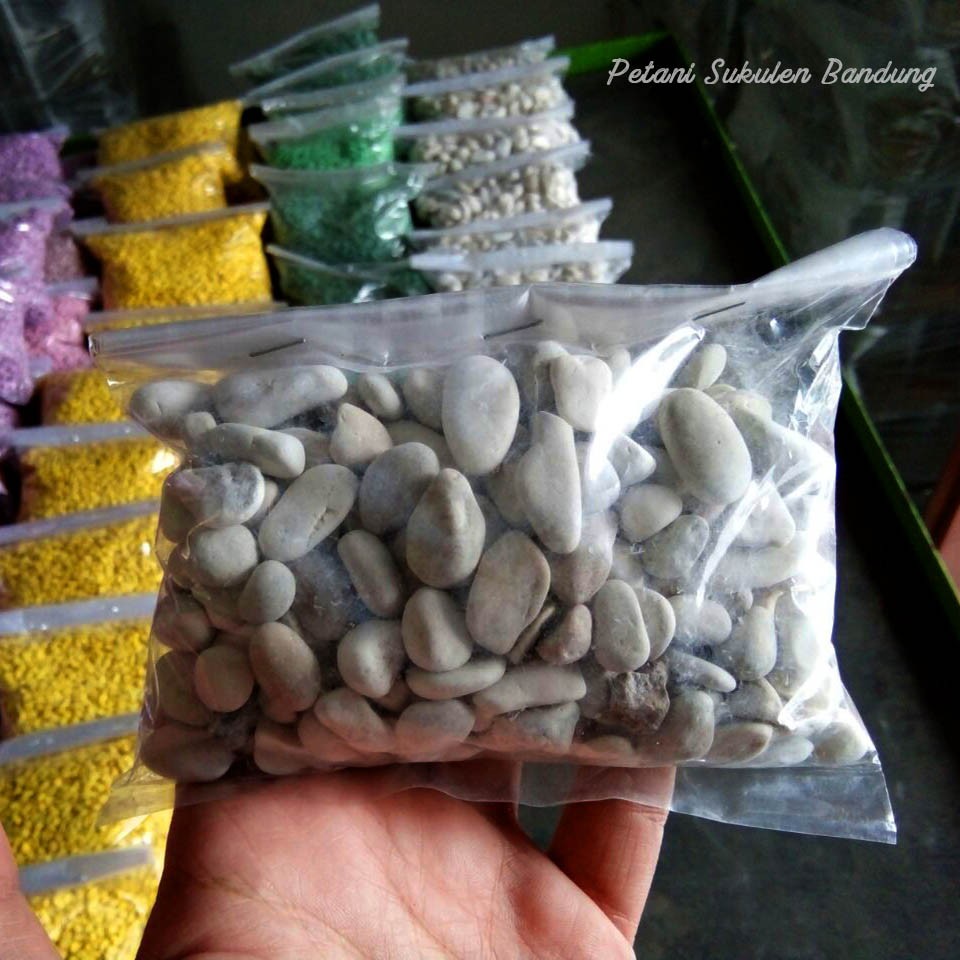 Batu warna ZELOIT zeloith zeolith  zeolit untuk sukulen kaktus Fullcolor berat 150gr aquarium