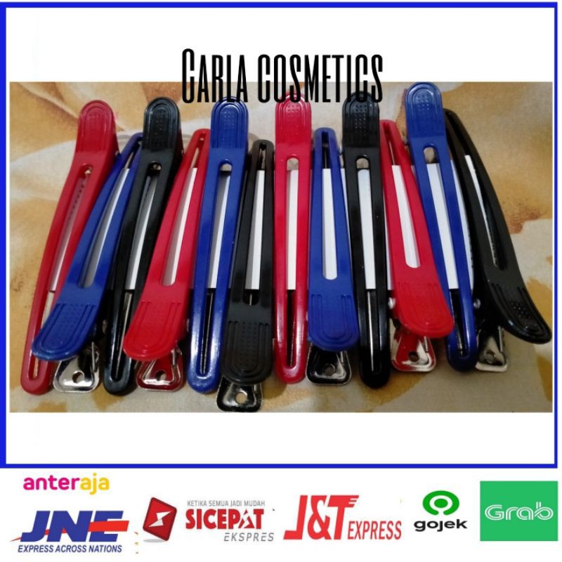 

jepitan rambut warna warni isi 12pcs / jepit rambut bebek warna warni isi 12pcs