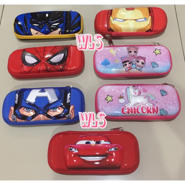 

Kotak pensil Timbul Superheros LOL Unicorn